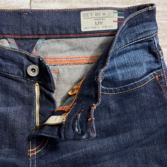 Diesel LIV Italian Straight Leg Wash 0087Z - Picture 4 of 16